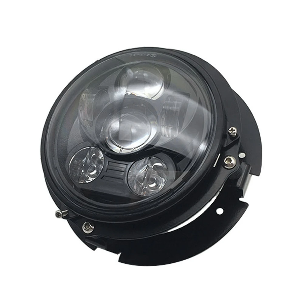 

5.75 Inch Black Car Motorcycles Headlight Round Mounting Bracket Suitable for Harley Touring Softail Jeep Headlight AdapterJAS