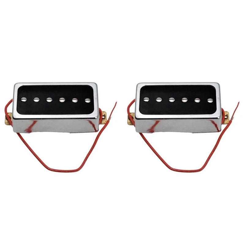 2X P90 Electric Guitar Pickup Humbucker Size Single Coil Pickup Guitar Parts And Accessories-Neck