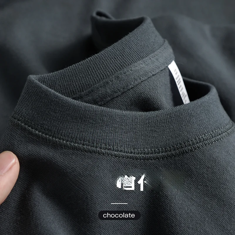 

Футболка из чистого хлопка премиум-класса, свободного кроя, с круглым вырезом, не впитывающая влагу, для лета