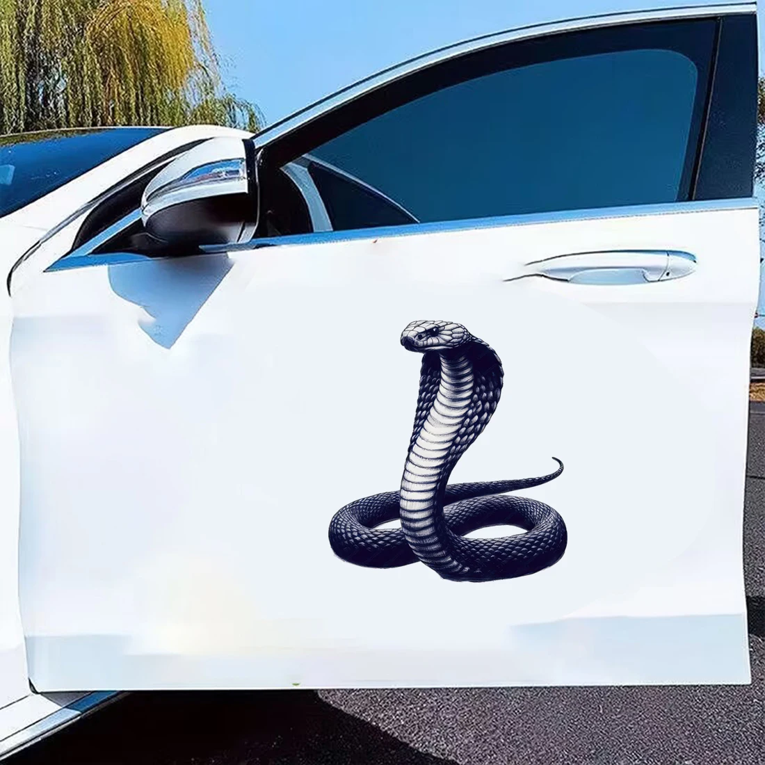 Three Ratels CF31 Cobra Python Personalized Cartoon Animal Sticker Computer iPad Decal Wall Sticker Car Sticker