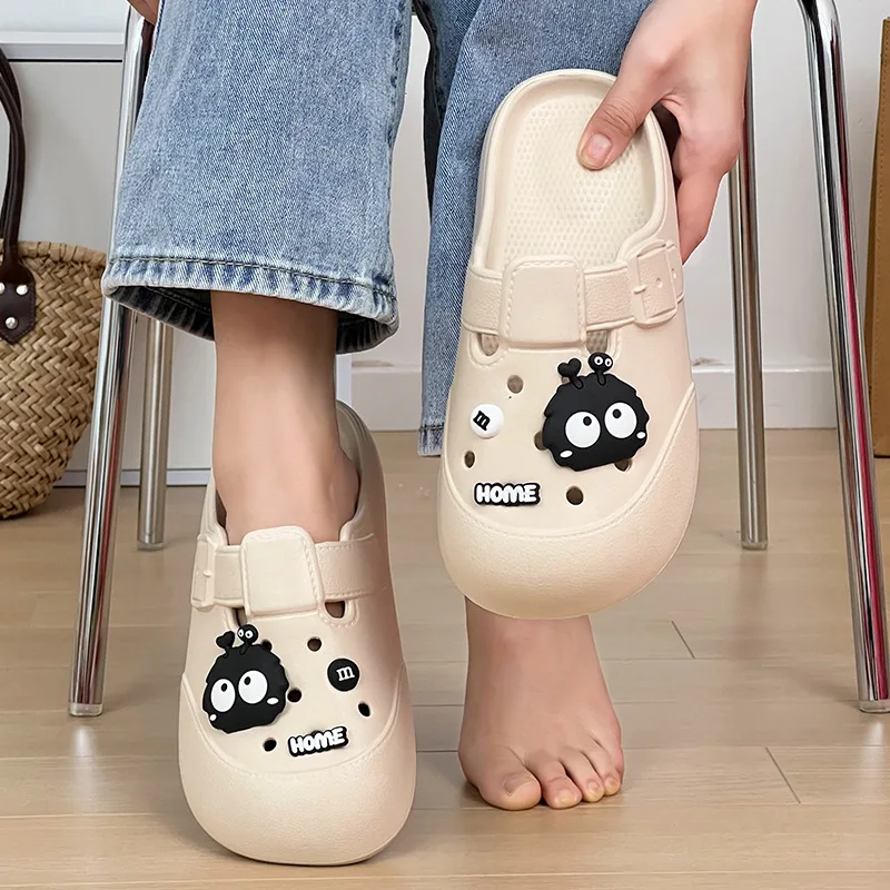 New Women Vacation Slippers Nursing Hospital DIY Accessories Work Sandals Summer Non-slip Soft Bottom Shoes Classic Women 2024