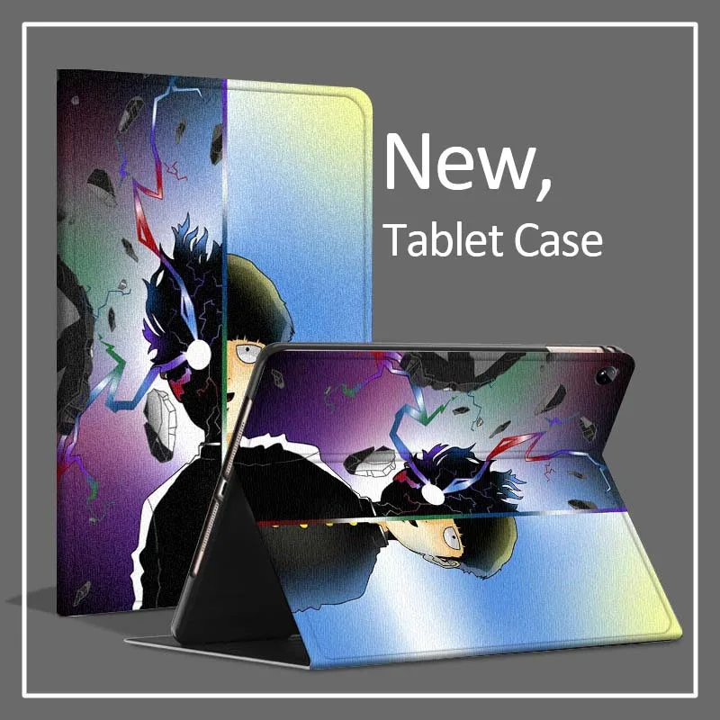 

Mob Psycho 100 Popular Art For Vivo IQOO Pad Pad2 Pad3 Pad5 Air SE Pro 11 11.5 12.1 12.3 13 inch Foldable Cover Tablet Case