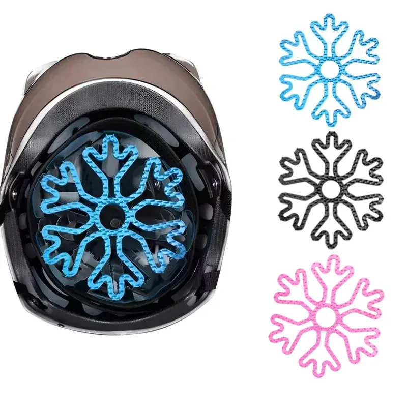 Motorcycle Helmet Interior Pad Flexible Helmet Inner Silicone Pad Breathable Protector Padding Anti-pressure Hair Helmet Gasket