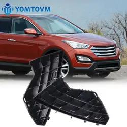 1 Pair Front Bumper Upper Bracket Retainer Left & Right For Hyundai Santa Fe 2013 2014 2015 2016 2017 2018 865512W000 865522W000