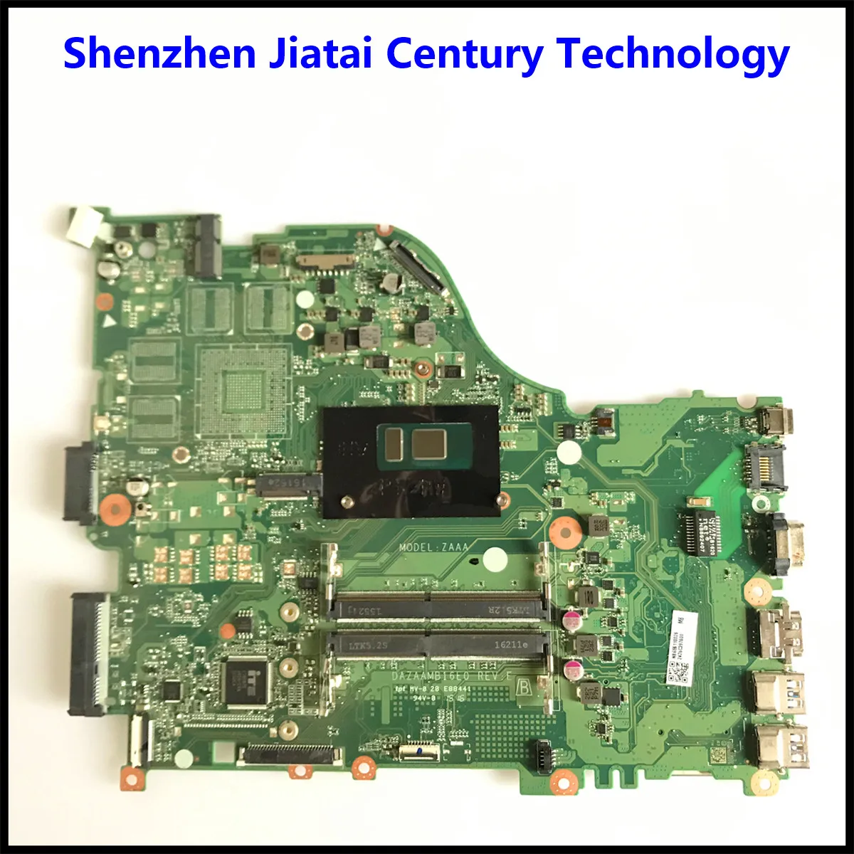 ZAA X32 DAZAAMB16E0 REV:E for Acer E5-575 F5-573 E5-575T E5-774 laptop motherboard I7-7500U DDR4  NBGEP10026 100% tested work