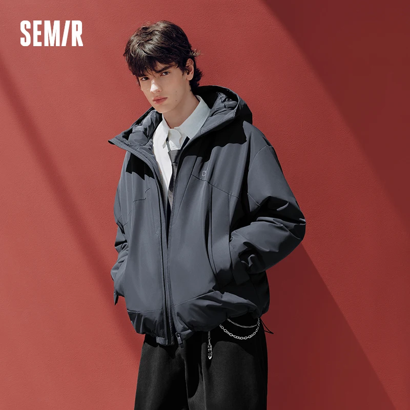 Semir Men Down Jacket 2026 New Winter Daily Wear Urban Casual Style Cold Weather Layering Everyday Wardrobe Comfort Fit