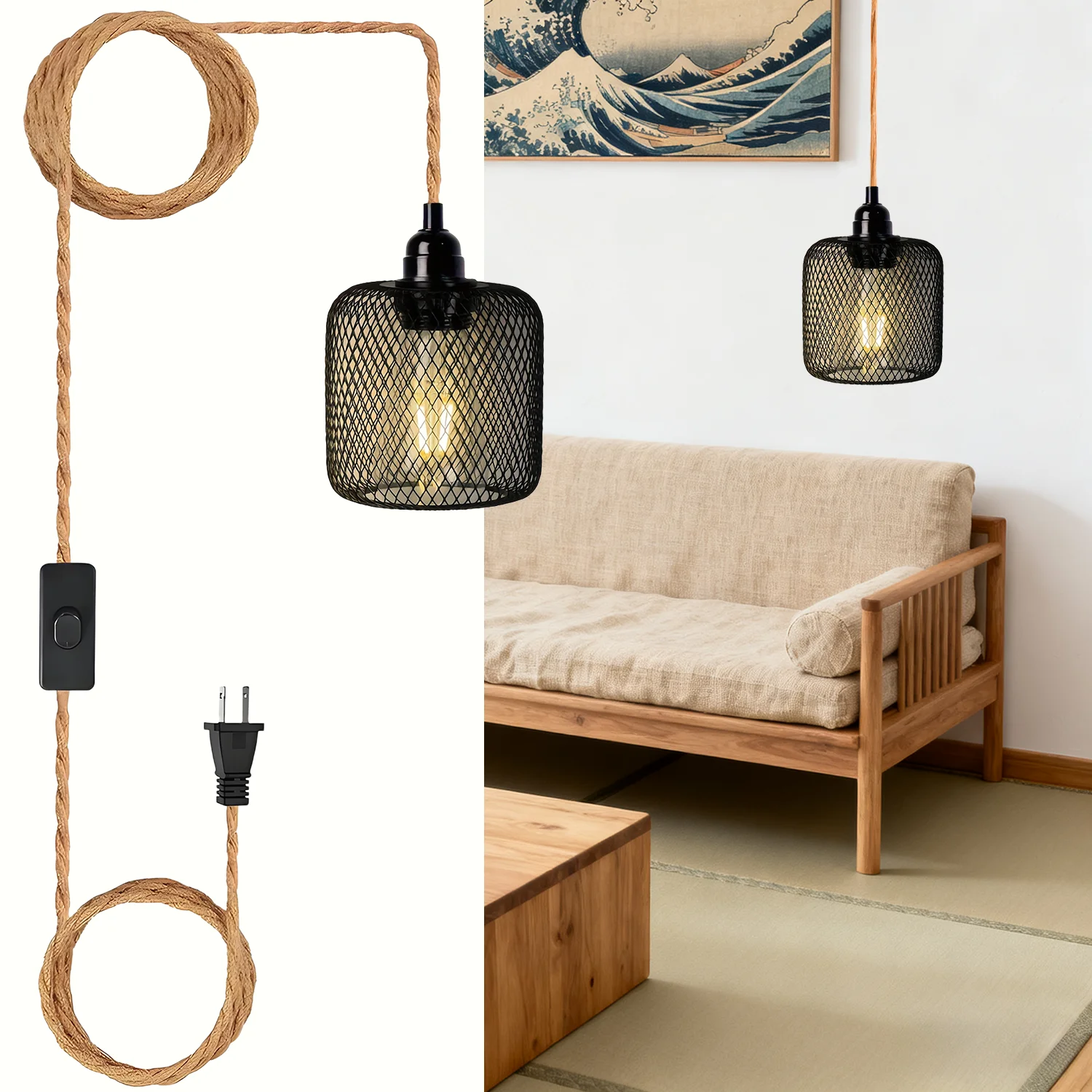 

Подвесной светильник в индустриальном стиле с американской вилкой, лампочка в комплект не входит, подвесной светильник с вилкой и выключателем на шнуре. Винтажная ручка для столовой комнаты