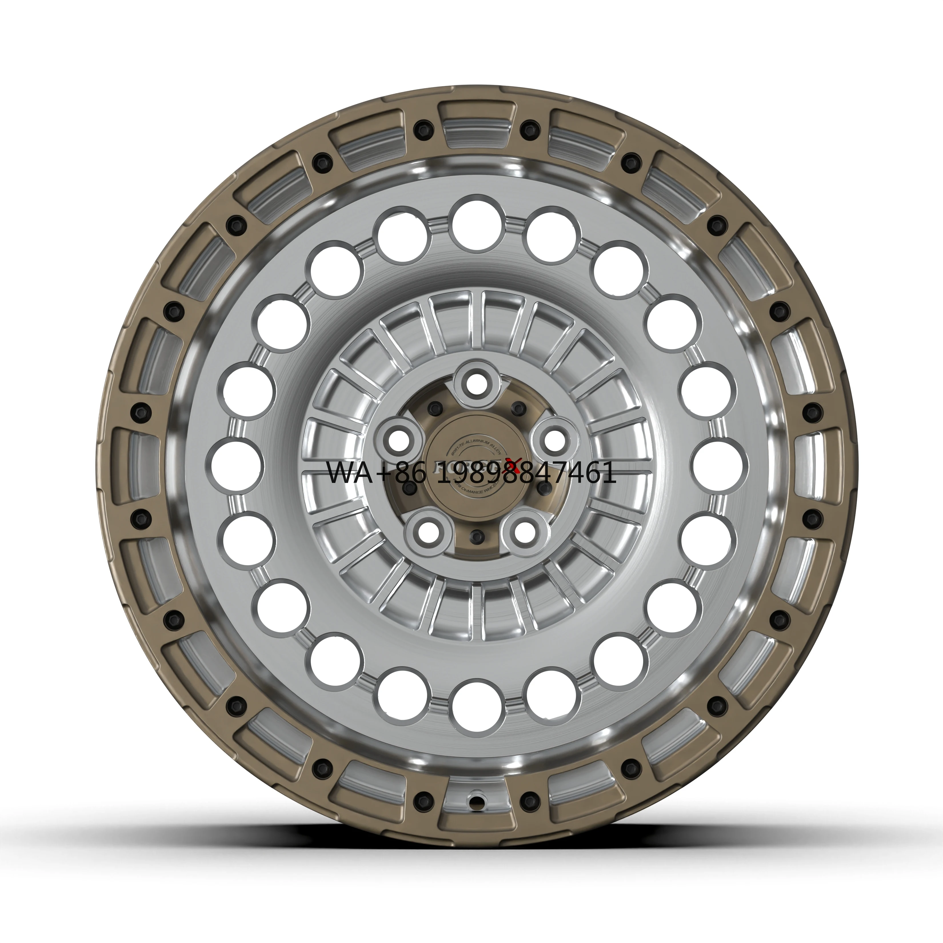 

Tailored 16 to 24 Inch 5x120 Deep Lip Jeep for Rover Forged Rims 4x4 Offroad Aluminum Alloy Beadlock Wheels with 20m