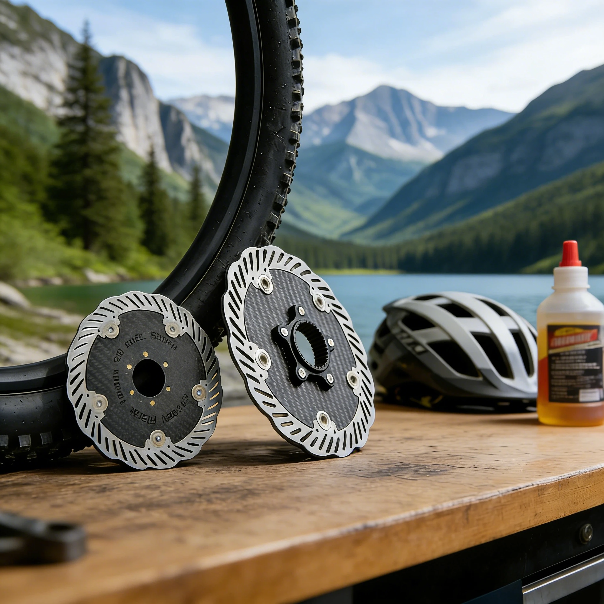 

Карбоновый плавающий тормозной диск для горного велосипеда | 140/160 мм Centerlock, сверхлегкая конструкция с защитой от деформации