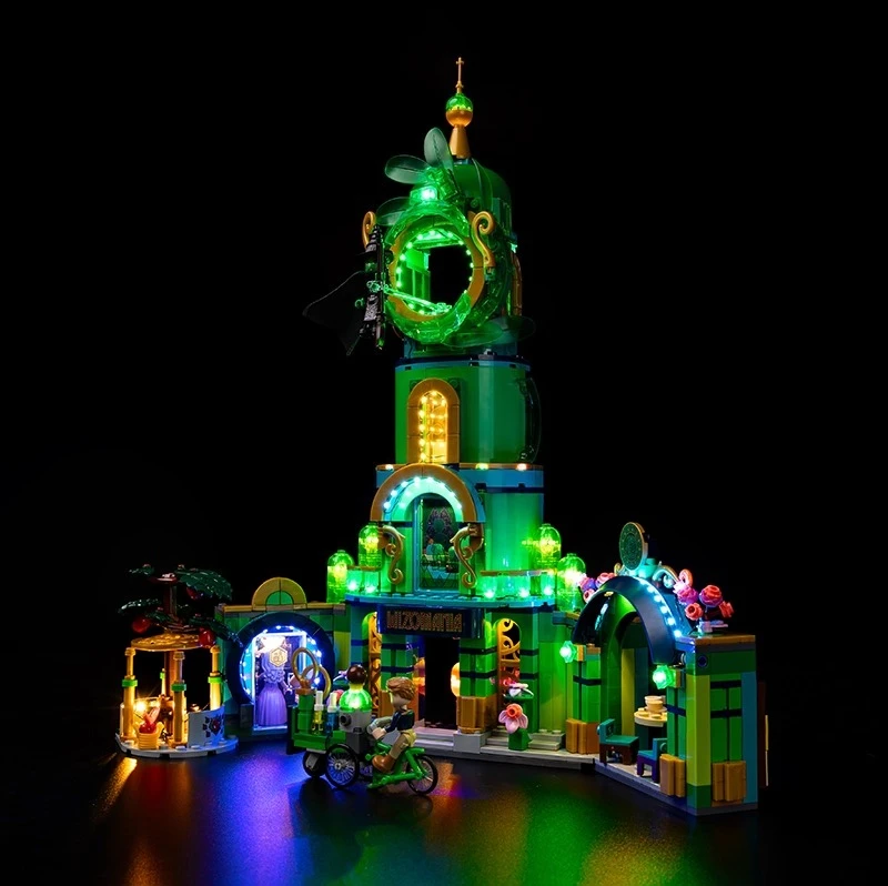 

LED Lighting Set Suitable for LEGO Wicked Welcome To Emerald City 75684 Building Blocks(Not Include Bricks Model)