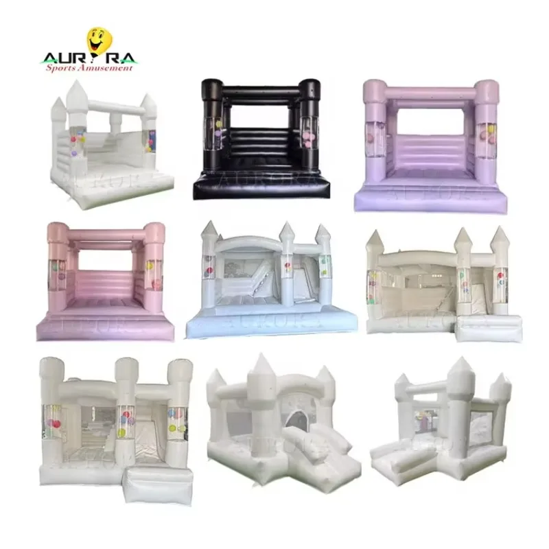 

Commercial Kids Balloon Bounce House Outdoor Bouncy Moonwalk Jumping Castle Wedding Inflatable Bouncer With Ball Pit for Party
