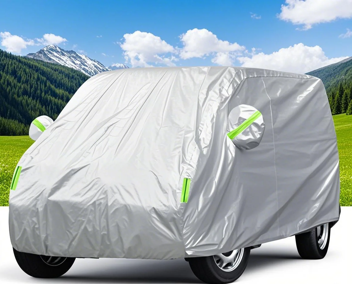 غطاء لشركة فولكس فاجن الناقل T3 T4 T5 T6 غطاء سيارة كامل في الهواء الطلق مقاوم للماء الشمس المطر الثلوج الغبار مقاومة حماية UV غطاء سيارة