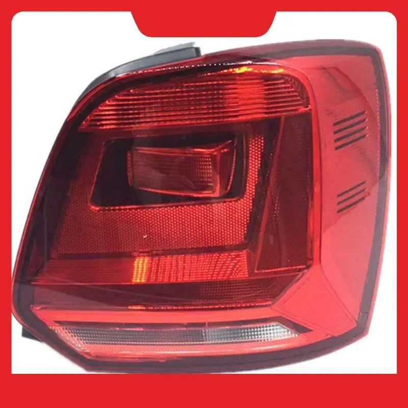 الضوء الخلفي آسى غطاء لشركة فولكس فاجن بولو 2014-2018 سيارة الذيل ضوء لا لمبة الذيل مصباح ضوء الفرامل الخلفية