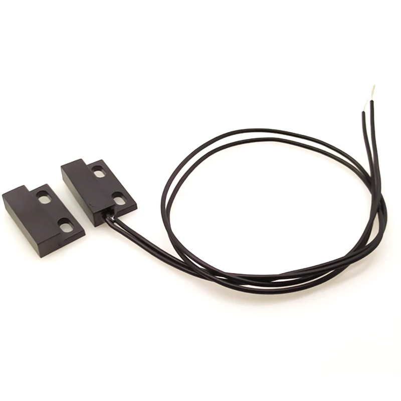 GPS-23 Magnet Normally Open Proximity Switch Magnetic Control Reed Switch Plastic Package With Mounting Hole And Wire