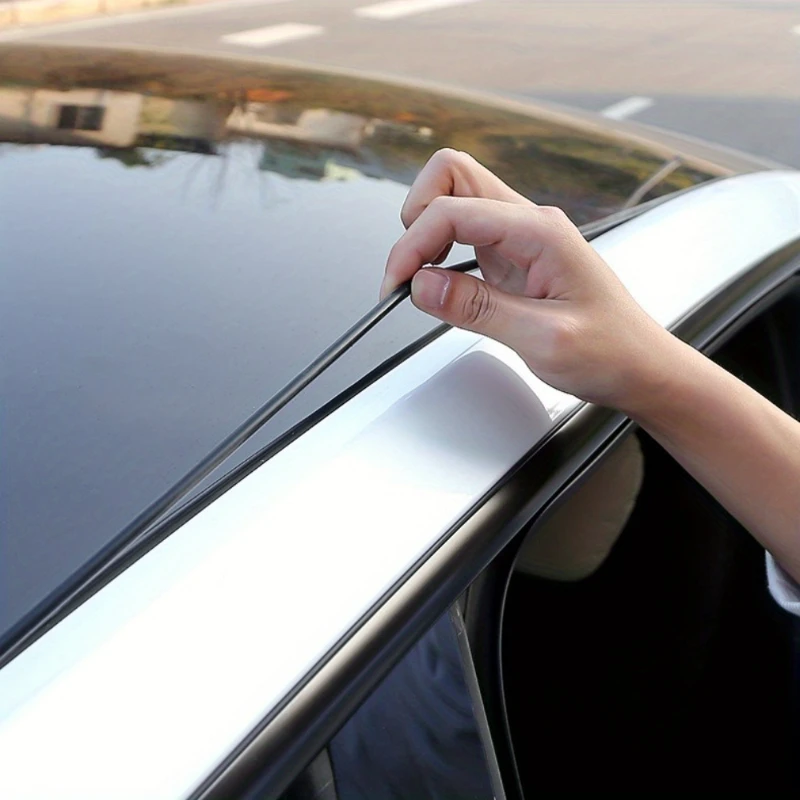 Car Wind Noise Reduction Kit Quiet Seal Kit Car Accessories Skylight Glass Sealing Strip Sunroof Seal Strip For Tesla Model 3 view 5