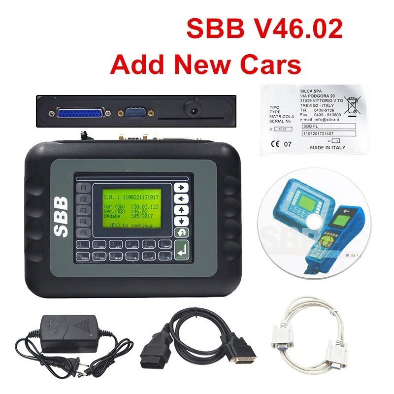 Newest V46.02 SBB Key Programmer Update Of SBB V33.02 Key Transponder Same Function As CK100 46.02 Key Maker Free Ship