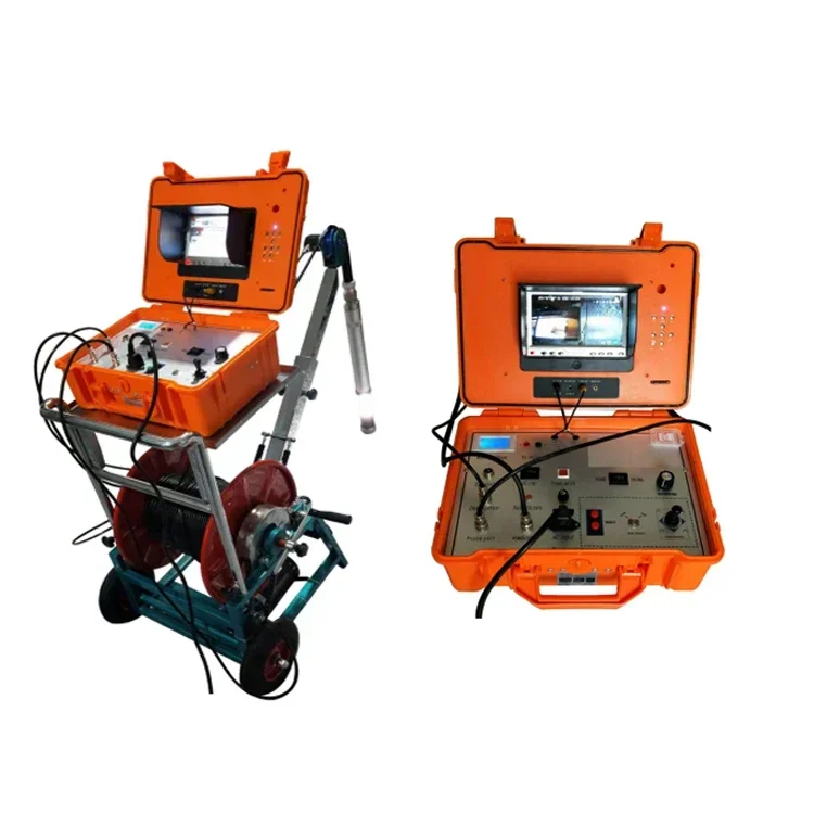 New Underground Lightweight Well Camera 100-300m 360 Degree View Deep Well Water Scanner Borehole Inspection