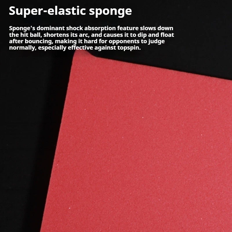 SUNFLEX DR.FREEZE Anti-arc Table Tennis Rubber Pimples in Non-sticky Germany Ping Pong Rubber with 1.25mm Sponge ITTF Approved