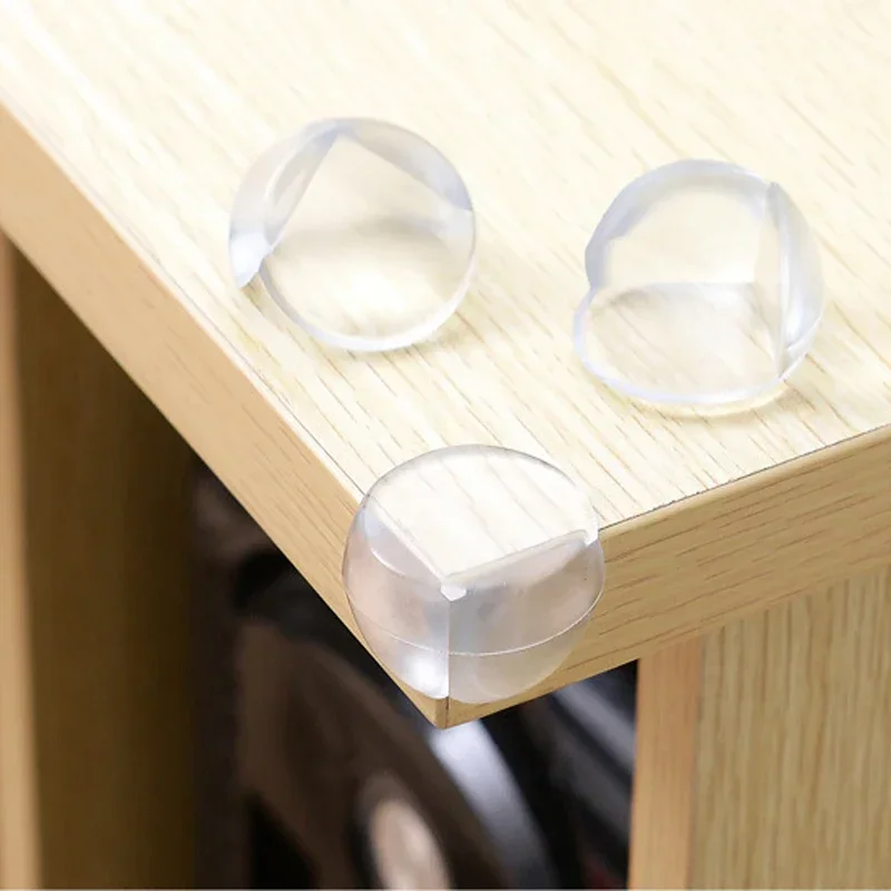 4 قطعة/الوحدة لينة واضحة المطاط الجدول مكتب حافة ركن حامي الحرس الطفل الطفل الاطفال آمنة الجدول ركن حامي الضروري اليومي #5