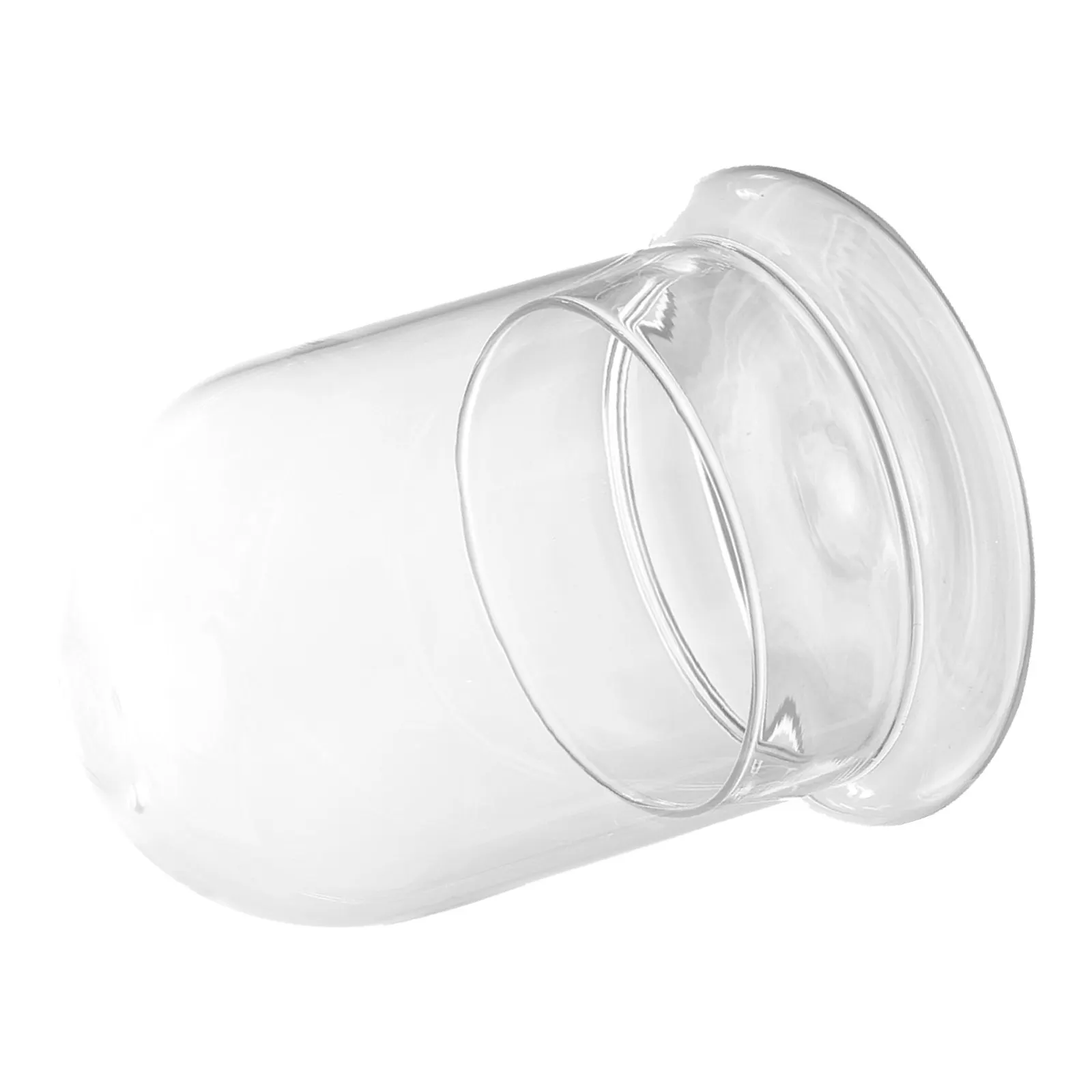 1Pcs U-Shaped Glass Ecological Bottle Premium Micro Landscape Container for Moss Plants Terrarium Decor Living Room Bedroom