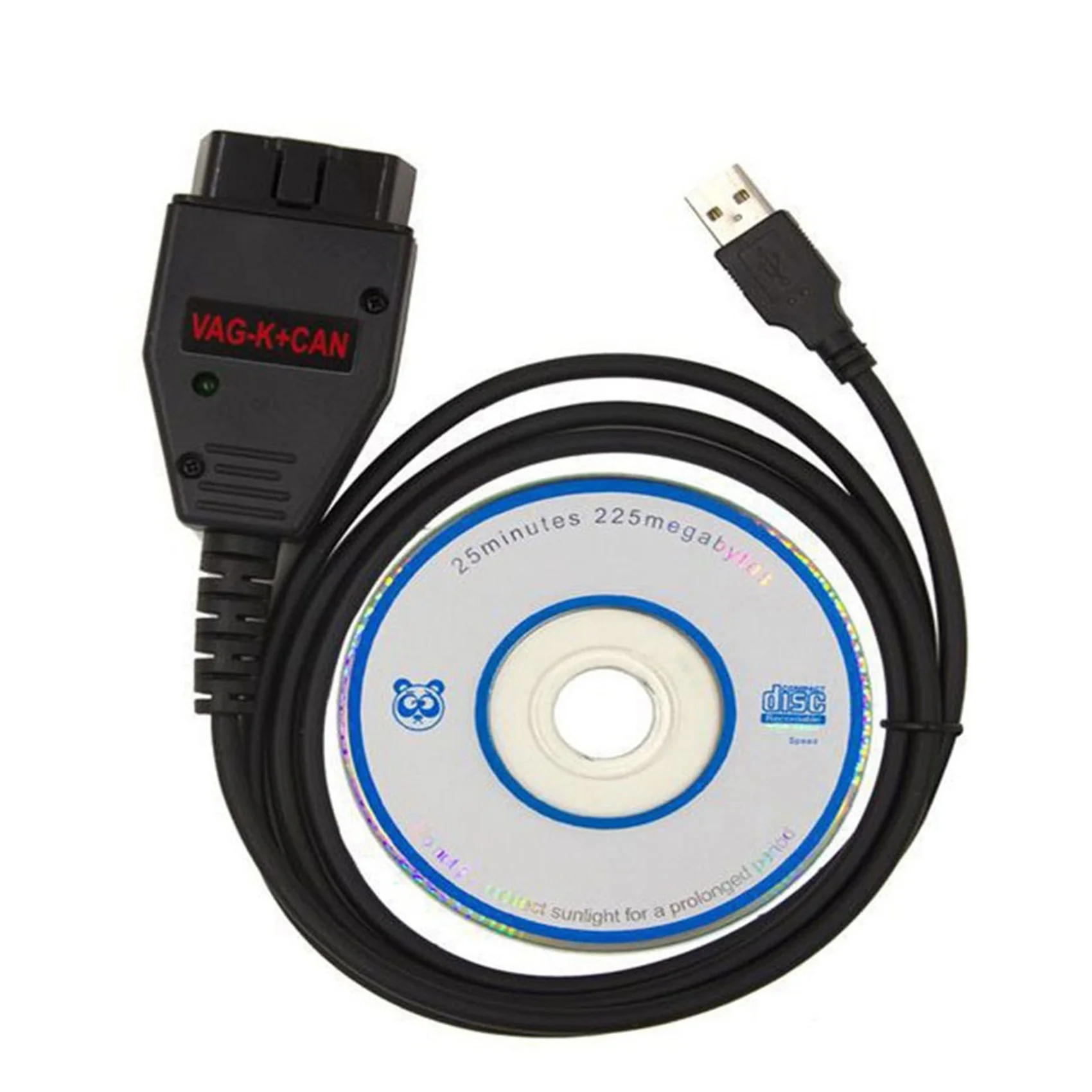 

Car Diagnostic Tool VAG K+CAN BYOBDII Diagnostic Scanner 1.4 Software Version for-Audi - Skoda