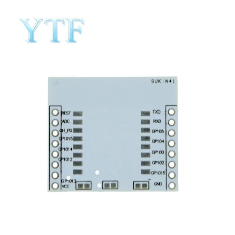 Módulo wifi serial Esp8266, placa adaptadora, esp-07, esp-12f, esp-12e, placa sem fio para arduino, 10pcs