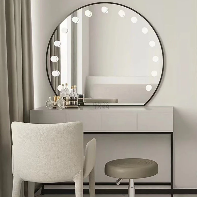 Dressing table with light, studio dresser for professional store, net celebrity bridal shop, special makeup for beauty salon