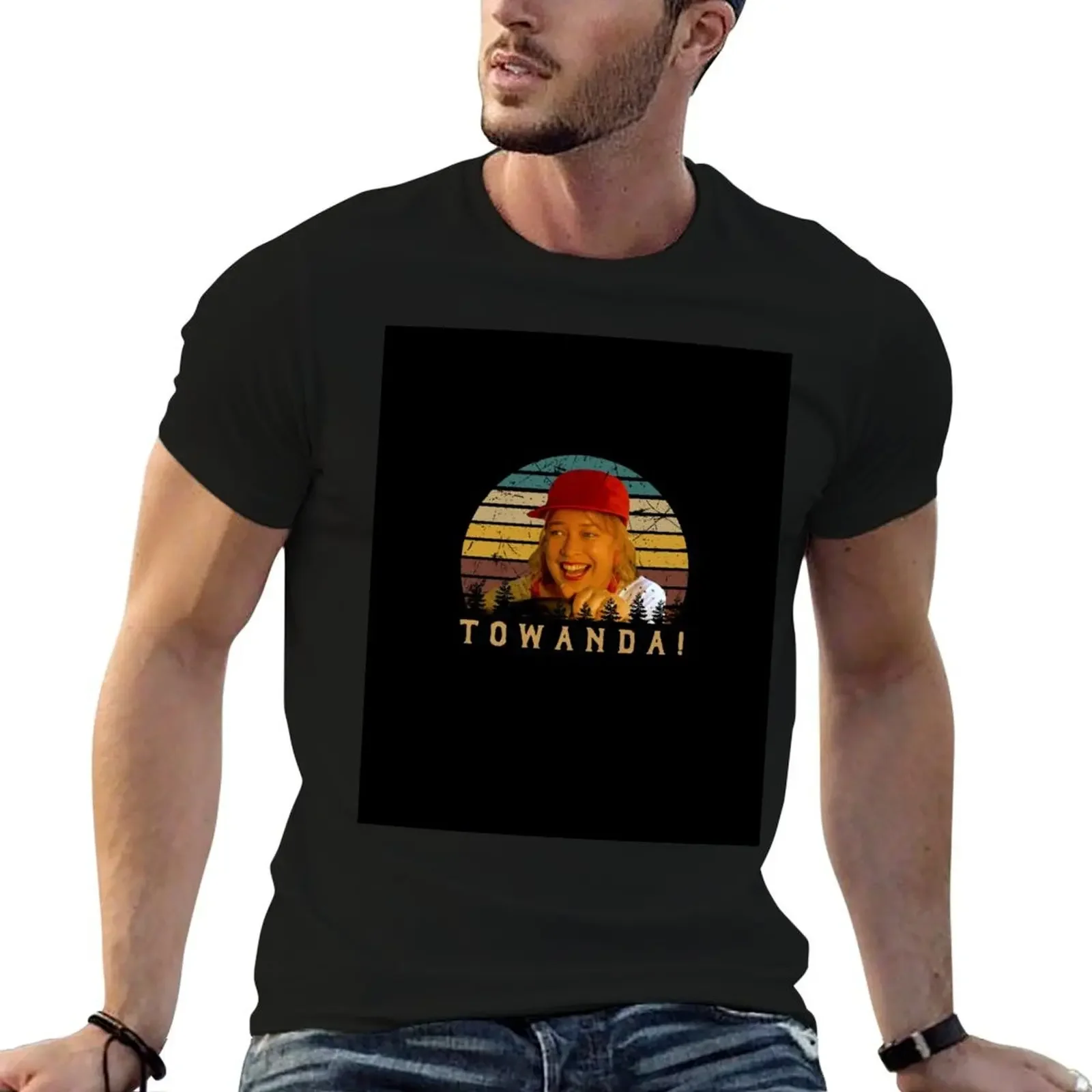 Vintage Art Fried Green Tomatoes Films - Towanda! T-Shirt anime t shirts graphic shirts plus size tops mens t shirts pack