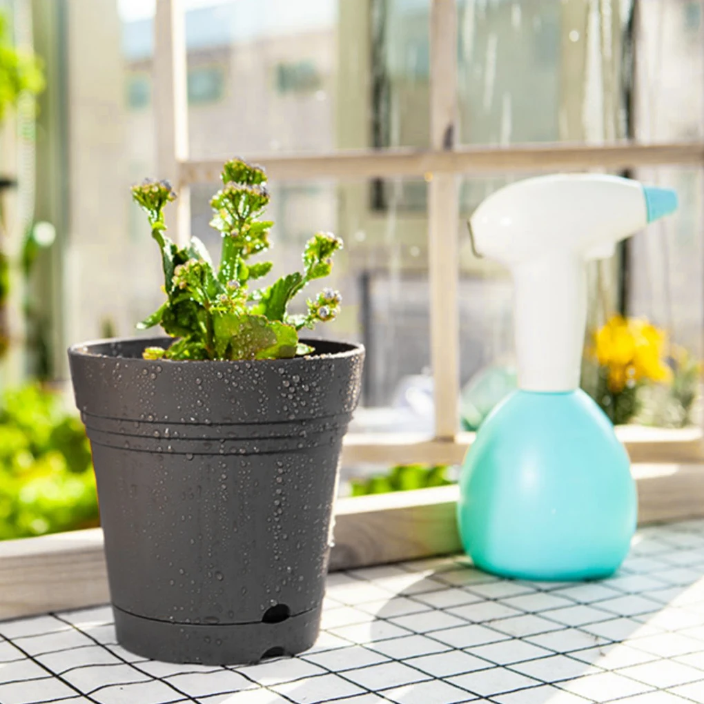 Plastic Drainage System Planter Easy To Maintain And Long-lasting For Small Spaces Garden Pots