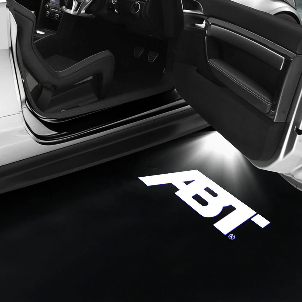 A6 C6 ABT الظل لأودي ضوء الباب 2 قطعة RS3 ABT ترحيب ضوء لأودي RS5 S4 TTS SQ5 B6 A4 A5 A6 A3 Q3 Q5 Q7 أودي ضوء الباب