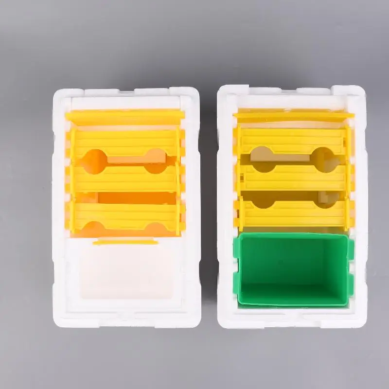 1Pcs Queen Bee Breeding Box Bee Mating Box Foam Bee Hive Box Beekeeper Garden Pollination Breeding Case Beekeeping Equipment
