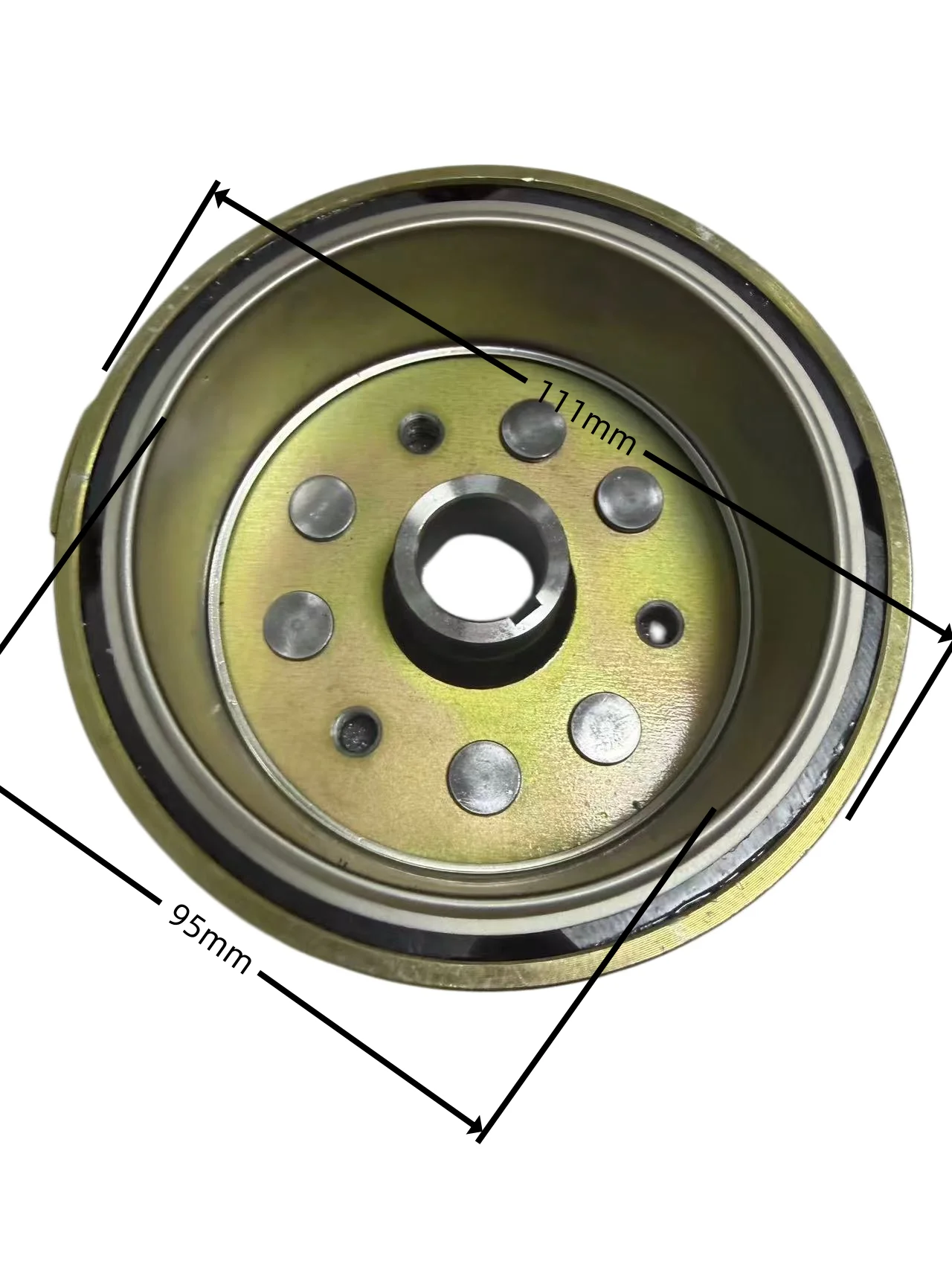 Original genuine CT engine magneto rotor assembly  suitable for Runtong RT250ATV301100020  Jianshe JS250ATV FG-841000-0