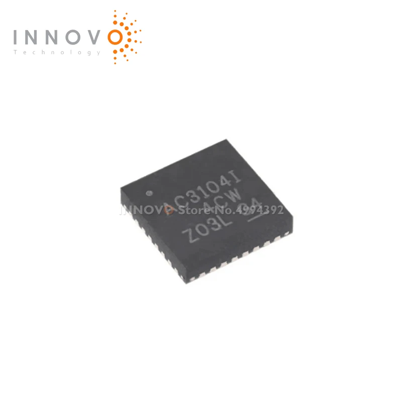 

INNOVO 1pcs/lot 10pcs/lot TLV320AIC3104IRHBR TLV320DAC3100IRHBR TLV320DAC3120IRHBR LM49450SQ/NOPB QFN-32 New original