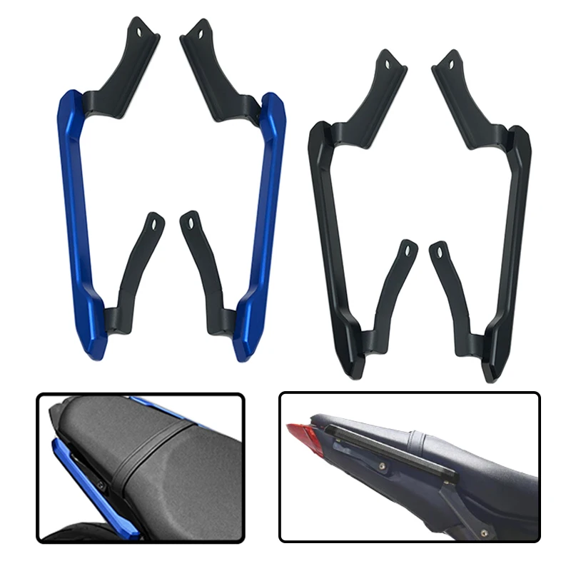 

2023 Motorcycle Rear Grab Seat Pillion Passenger Grab Rail Handle Fit For MT-09 MT 09 FZ09 FZ-09 2021 2022