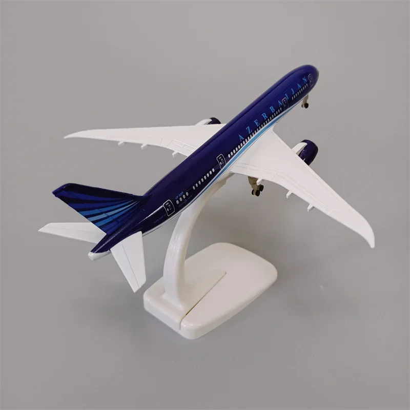 Neue 19cm Air Aserbaidschan Airlines B787 Boeing 787 Airways Flugzeug Modell Legierung Metall Druckguss Modellflug zeug Flugzeug mit Rädern