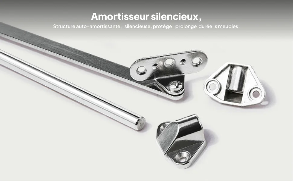 Cupboard Flap Down Door Stay Hardware Easy Installation Wear Resistant Accessories Smooth and Stable Cabinet Door Flap Hinge