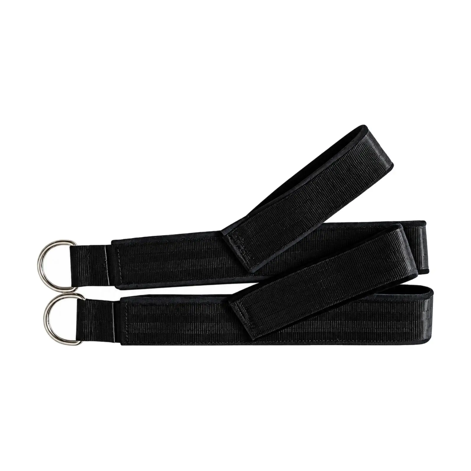 Y-Shaped Foot Strap with D-Loop Wide Woven Material Pilates Reformer Foot Strap Fitness Accessory Reinforced Stitched
