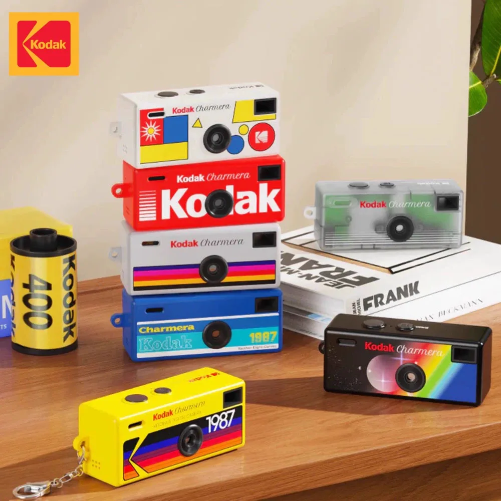 1 Pcs Retro CCD Kodak Charmera keychain 1987 Mini Digital Camera