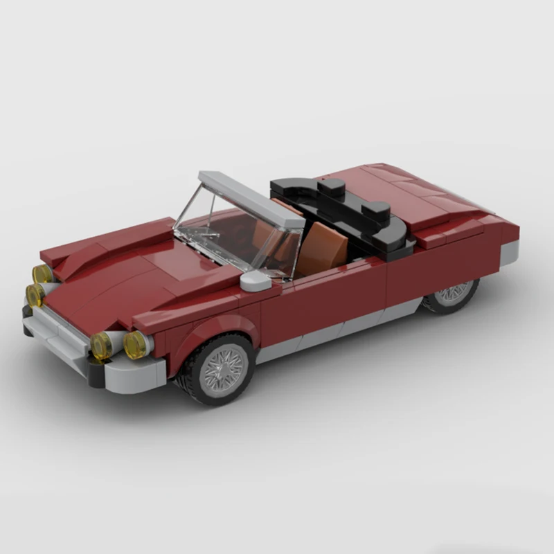 Speed Hypercar Model MOC Building Bricks Top Tier Sports Car DS 21 Modular Holiday Assemble Toys Suit Technology Gifts Display