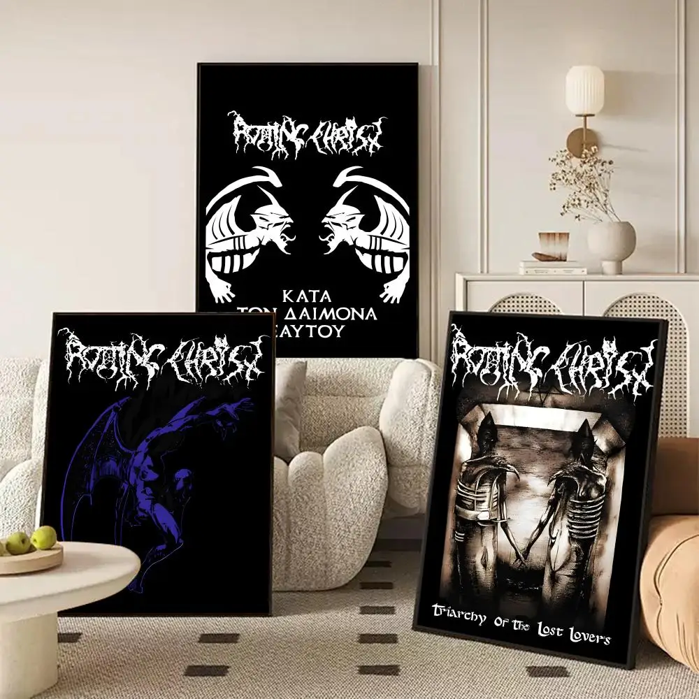 anime R-ROTTING C-CHRIST Metal Poster Canvas HD Poster Wall Art interior Hallway Home Decoration Holiday Gifts