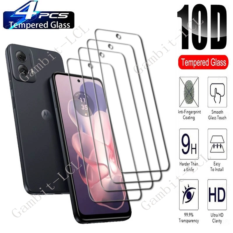 

4 шт., защитное закаленное стекло для Motorola Moto G Power 5G (2024) 6,7 дюйма