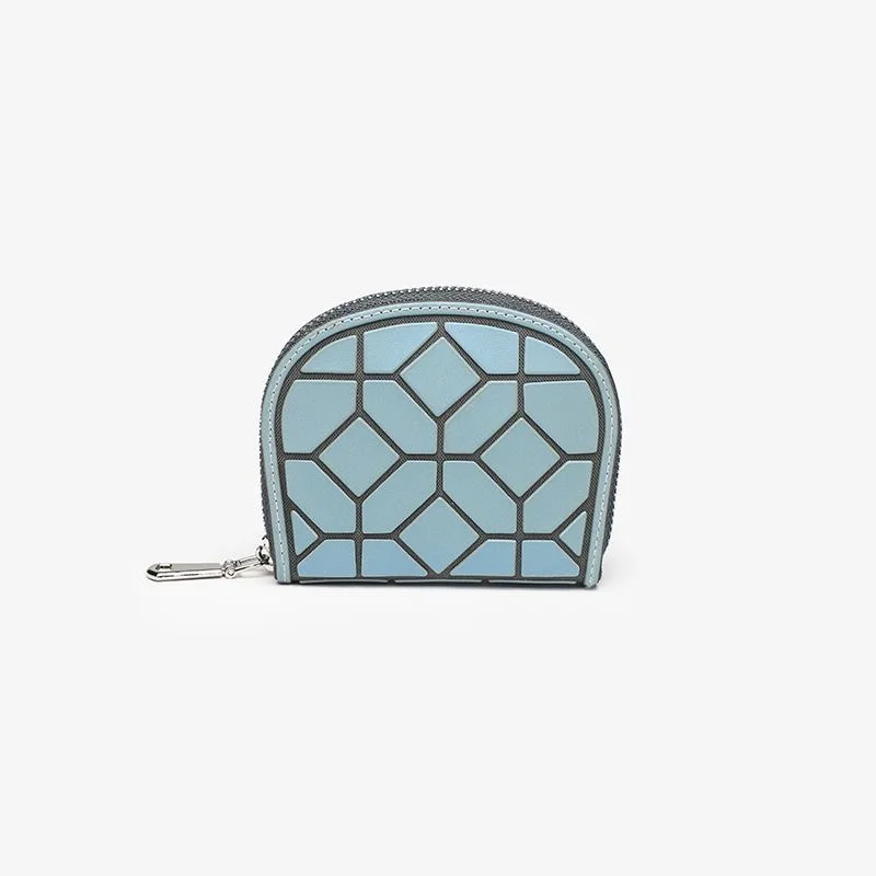 porta-cartoes-de-grade-de-diamante-com-padrao-geometrico-simples-portatil-e-leve-mini-bolsa-de-armazenamento-de-cartao-de-serie-de-cores-macaron-fresca-e-fofa