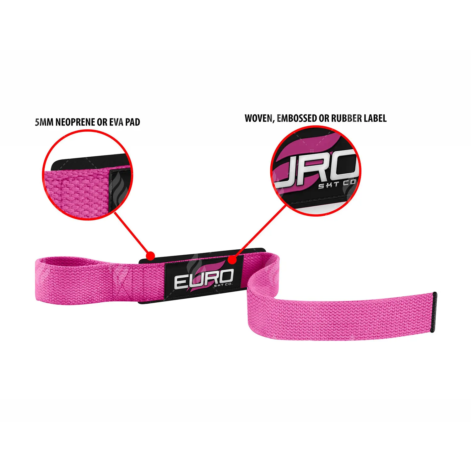 Lightweight Adjustable Solid Cotton Weightlifting Straps Customizable Options for Ultimate Grip Support Wrist Protection