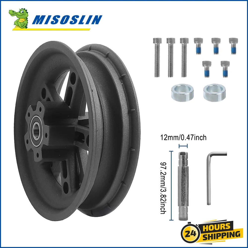 

8.5 Inch Rear Wheel Hub Split for Xiaomi Mijia M365 1S Pro Pro2 Mi3 Electric Scooter Solid Tire Hub Nonpneumatic Accessories