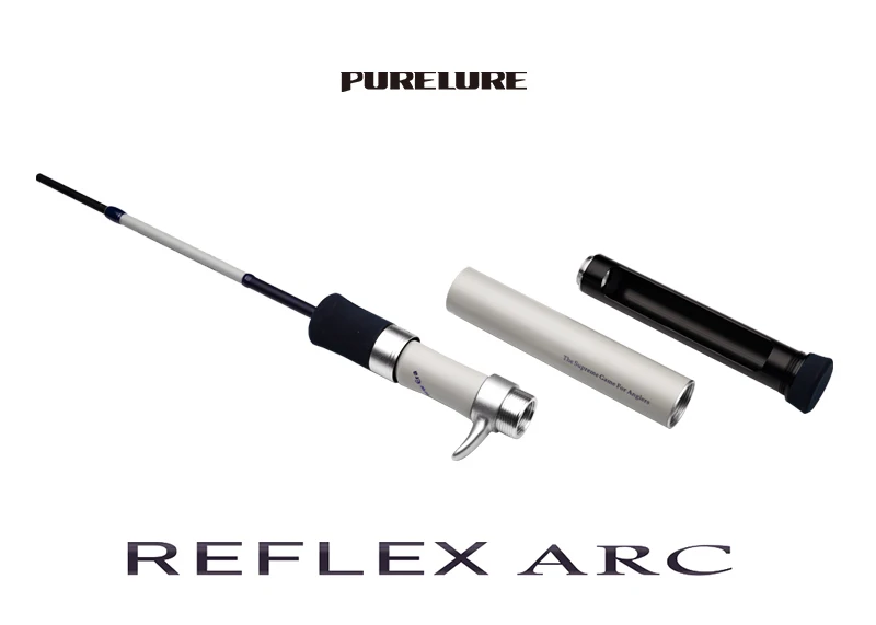 PURELURE NEUE REFLEX ARC Flick Cast 0,6-7g BFS Rute 4,9FT FUJI SIC Ring Vollkork-Rollenhalterung für Forelle Barsch Bass Hecht – Detail 1