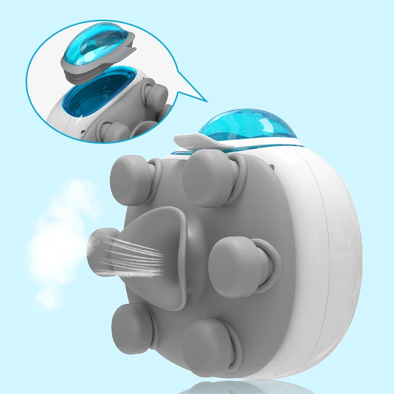Handheld Eye Care Massager 2 in 1 Rechargeable Mini Spray  6 Massage touchpoint for skin firming