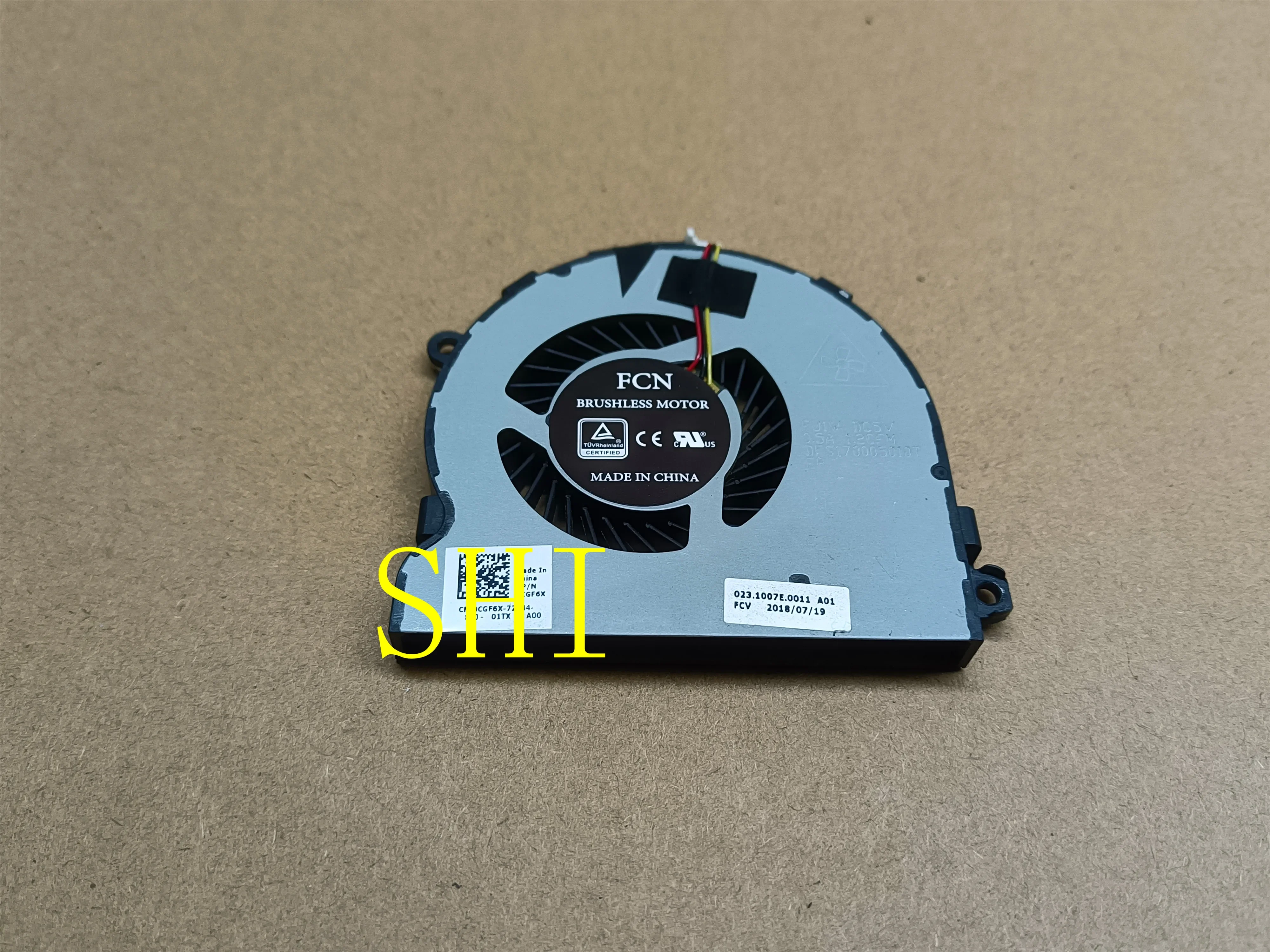 0CGF6X Used Original FOR DELL Inspiron 15-3567 3576 3578 Vostro 14-3468 15-3568 15-3562 CPU Cooling Fan CGF6X  free shipping