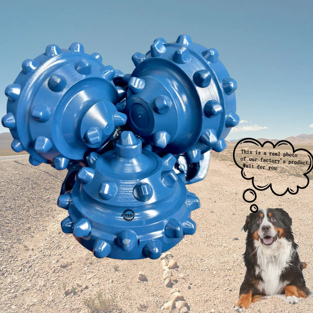 #High-efficiency Drilling with Wear-resistant Bit for Three-cone Bit Used in Oil Field Exploration