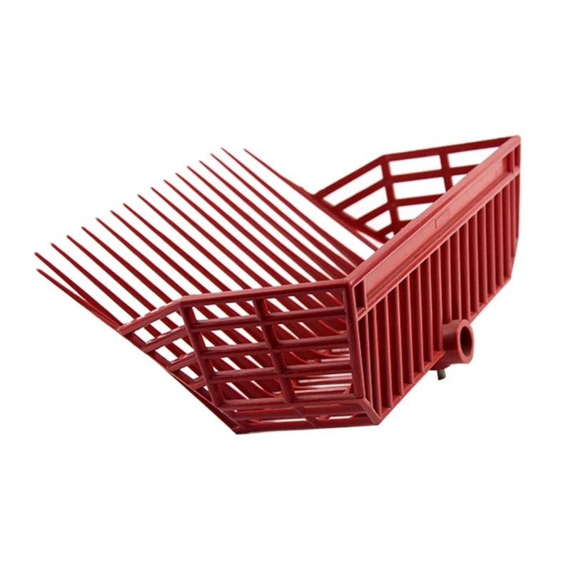 

Сменная головка вилки для навоза, головка вилки для навоза, грабли для лошадиного навоза, для сбора навоза, для стабильного удаления отходов, красная