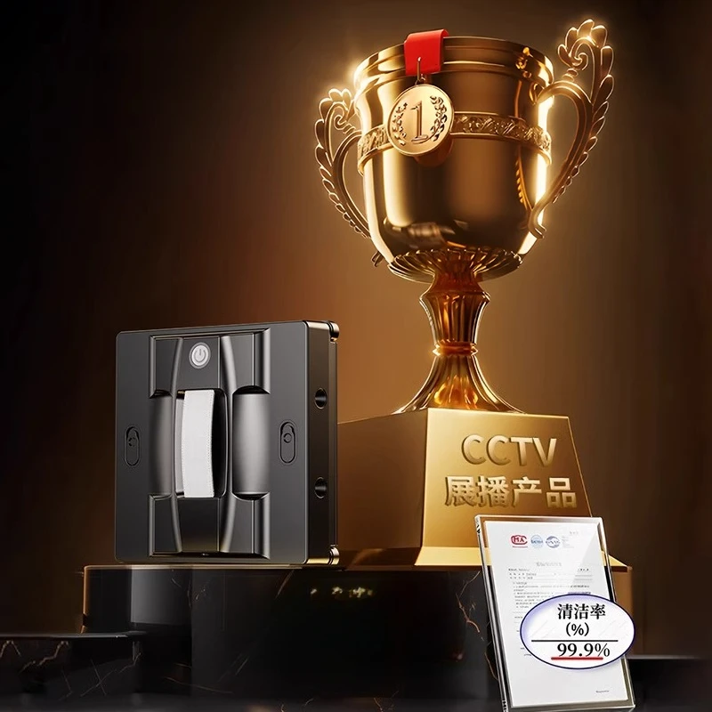 Automatic Window Cleaning Robot Smart Glass Cleaner for High Rise Homes Ultrasonic Cleaner